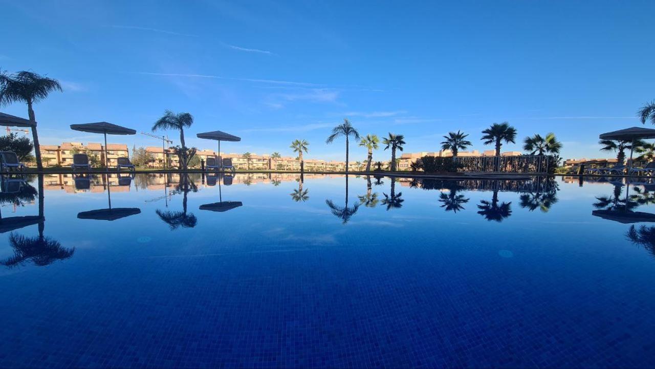 Appartement De Luxe Avec Jardin Vue Sur La Piscine Golf Securise 24H Sur 24 A 5 Minutes De L Aeroport Marrakesh Exteriör bild
