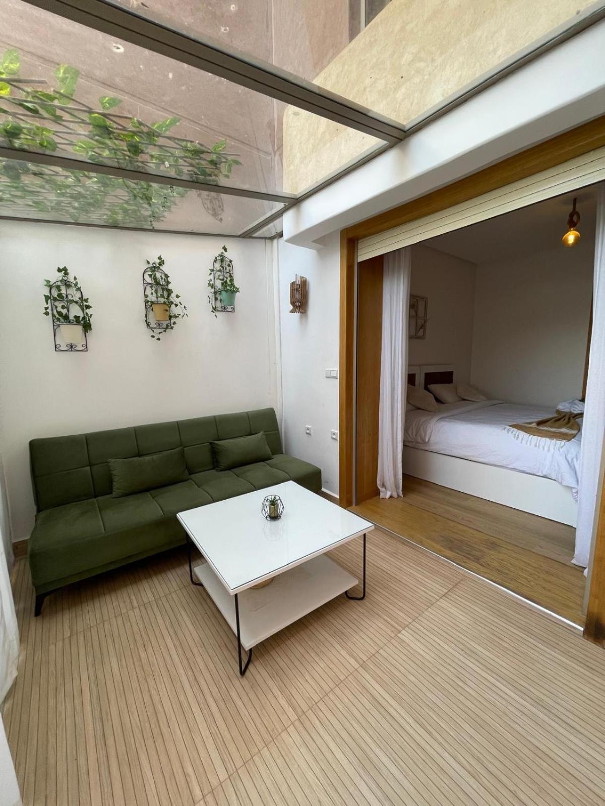 Appartement De Luxe Avec Jardin Vue Sur La Piscine Golf Securise 24H Sur 24 A 5 Minutes De L Aeroport Marrakesh Exteriör bild